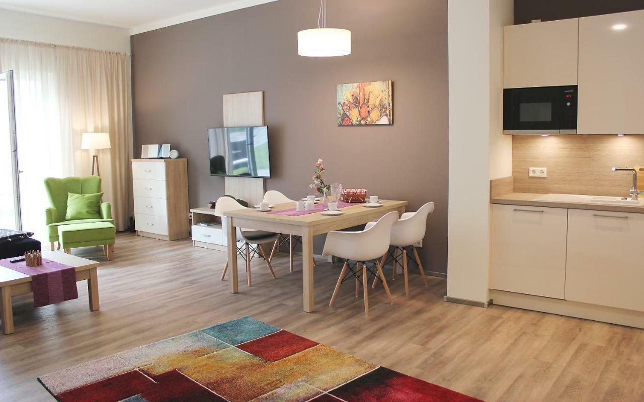 Prima Inn Ferienwohnungen Seetor Residenz Neuruppin Luaran gambar